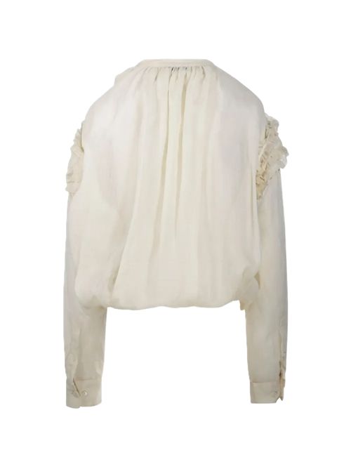 Dries Van noten camicia Cenver bis avorio DRIES VAN NOTEN | 261-010745-31126 IVORY